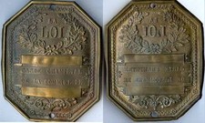 Plaque de métier - Garde