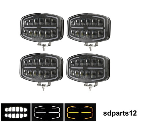 Phares travail led 12v - de,