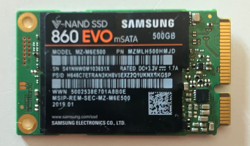 Samsung 860 evo - samsung, msata