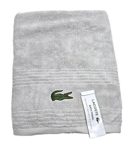 Lacoste serviette bain ou - lacoste,