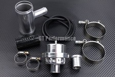 Dump Valve Double Pistons + Kit Montage Gris Argent