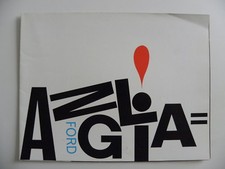 Brochure FORD ANGLIA en français de 1963