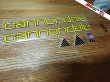 Kit Cannondale Expert BMX rouge années 90 old school autocollants autocollant...