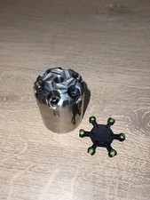 10 étoile porte amorce noir pour revolver et pistolet à percussion poudre noir