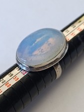 Bague Argent Massif & Pierre à Identifier Taille 56 - 9 g Bijoux