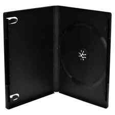 UN BOITIER DE REMPLACEMENT SIMPLE  POUR  1 DVD - NOIR 14 MM   NEUF 