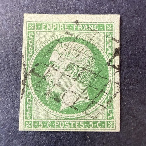 Yvert napoléon 5c - yvert, vert"