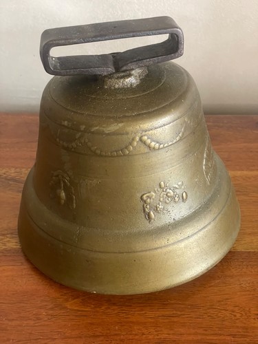 Grande cloche vache bronze - de,