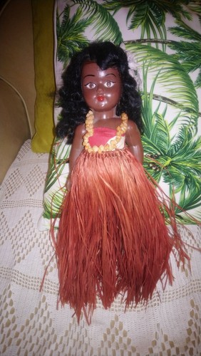 Poupee tahitienne 1960 - poupee,