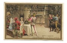 Le repas de Noël - Allemagne XVe - - Chomo Candeliez & Deveau - Trade card