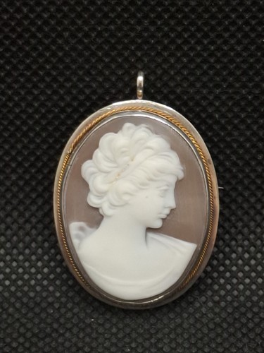 Ancienne broche pendentif - ancienne, /