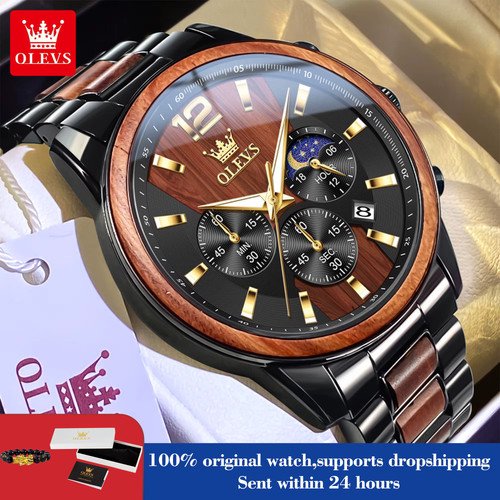 Montre quartz homme 44mm - quartz,