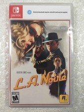 L.A. NOIRE SWITCH USA NEW (GAME IN ENGLISH/FRANCAIS/ES) (INTERNET DOWNLOAD REQUI