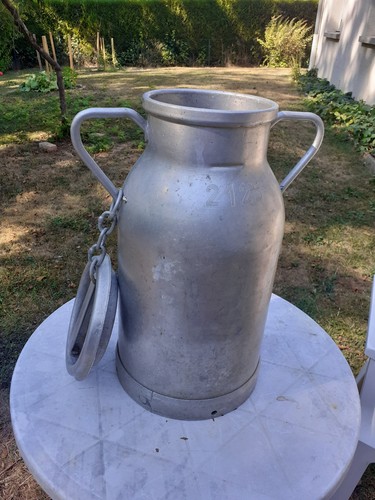 Ancien bidon lait ferme - bidon, de