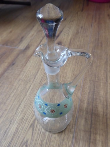 Joli flacon verre soufflé - joli,