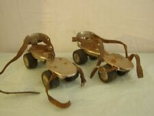 Vintage: paire de patins à roulettes réglables, modèle AS "Paris Vitesse"