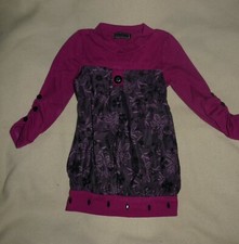 Robe courte tunique fantaisie