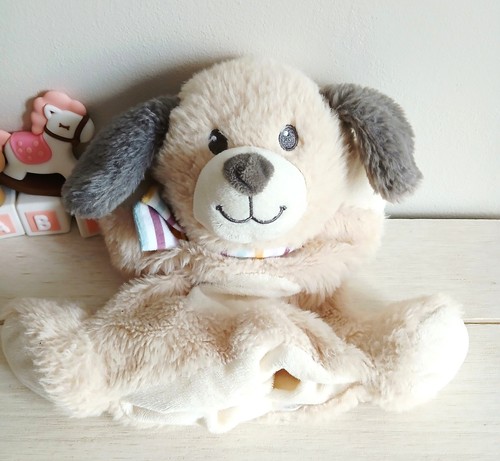 Tex baby doudou peluche chien - tex,