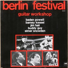 BERLIN FESTIVAL GUITAR WORKSHOP • HALL • KESSEL • LP • EX/EX+ • MPS RECORDS