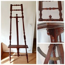 Chevalet de Salon   XIXÈME ,CHEVALET De Peintre Ancien Ajustable.
