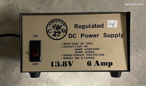 Alimentation régulateur cibi