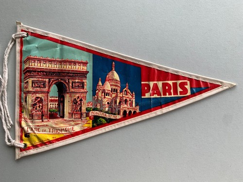 Fanion paris france en tissu - fanion,
