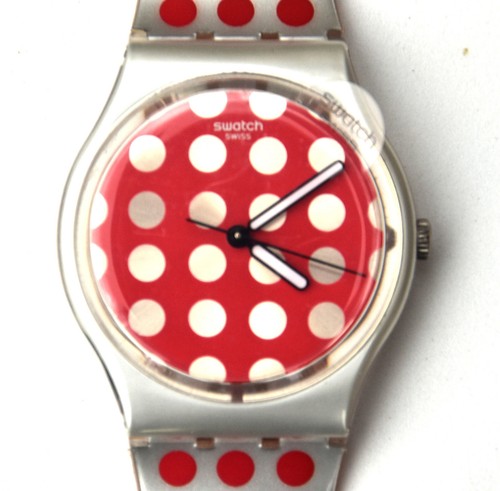 Montre swatch red flush ge240 - swatch,
