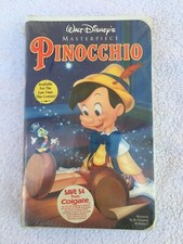 Pinocchio (VHS, 1993) NEW