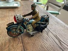 Etat exceptionnel Moto mécanique Arnold kellerman A-643 jouet ancien tôle CKO