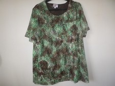 magnifique tunique longue dentelle neuve t 50/52