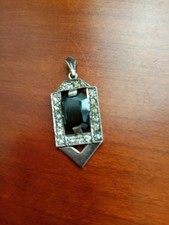Ancien pendentif art déco - art,