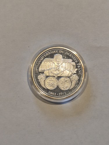 Médaille argent gaulle - argent,
