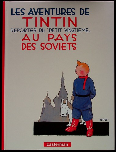 Tintin pays des soviets - tintin,