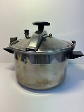 ANCIENNE COCOTTE MINUTE AUTOCUISEUR VINTAGE SEB 10L AVEC PANIER VAPEUR