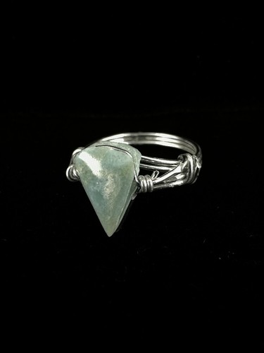 Bague fil fer fait main - bague,