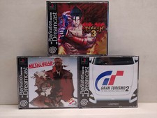 DREAMCAST : PSX collection - MGS / GT2 / TEKKEN 3 Bleem Bleemcast
