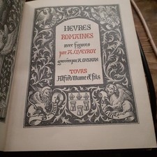 heures romaines CHARLES-THEODORE COLET ARMAND QUEYROY mame 1880