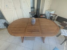 Table extérieur / intérieur en Teck 6 à 8 places