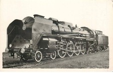 SNCF notre metier 1950 1er serie  LOCOMOTIVE 242 A 1  a 3 cylindres   N°23