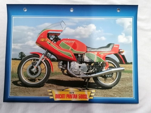 Ducati pantah 500sl fiche moto - ducati,