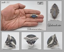 Très belle bague argent - en,