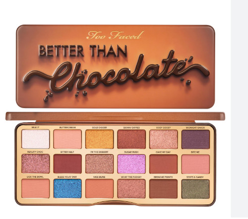 Too faced better than - faced,