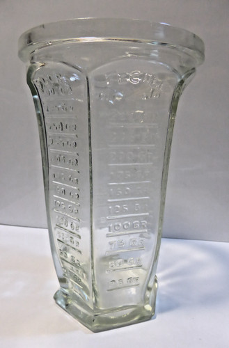 Ancien verre doseur gradué - ancien,