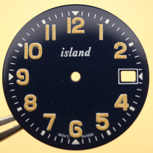 Cadran montre bleu - puw, 2410