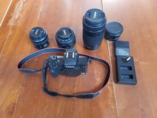 Canon eos m50 + lot d'objectifs (50mm 1.8, 15-45mm f3.5-6.3, 55-250mm f4-5.6) 