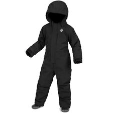 Volcom Combinaison En Une Pièce Pour Enfant Ski D'Hiver Noir