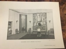 Photo ancienne "Salle à