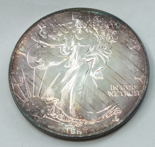 1989 american eagle dollar - 1989, en