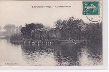 BRUNEMONT PLAGE : la grande hutte (chasse) - très bon état