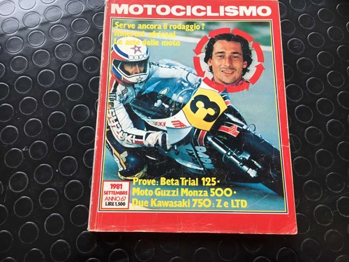 Motocyclisme septembre 1981 - 9,